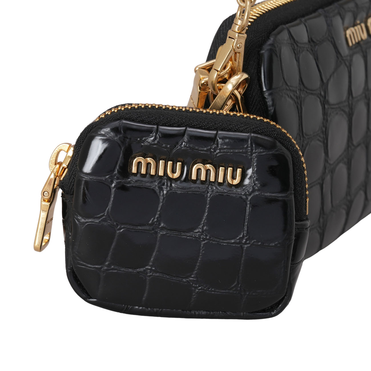 MIU MIU(USED)미우미우 5BP071 크로스 더블백
